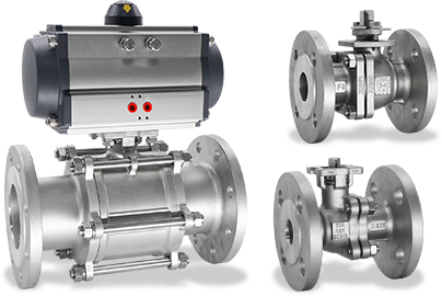 高低平臺(tái)法蘭球閥系列(氣電動(dòng))